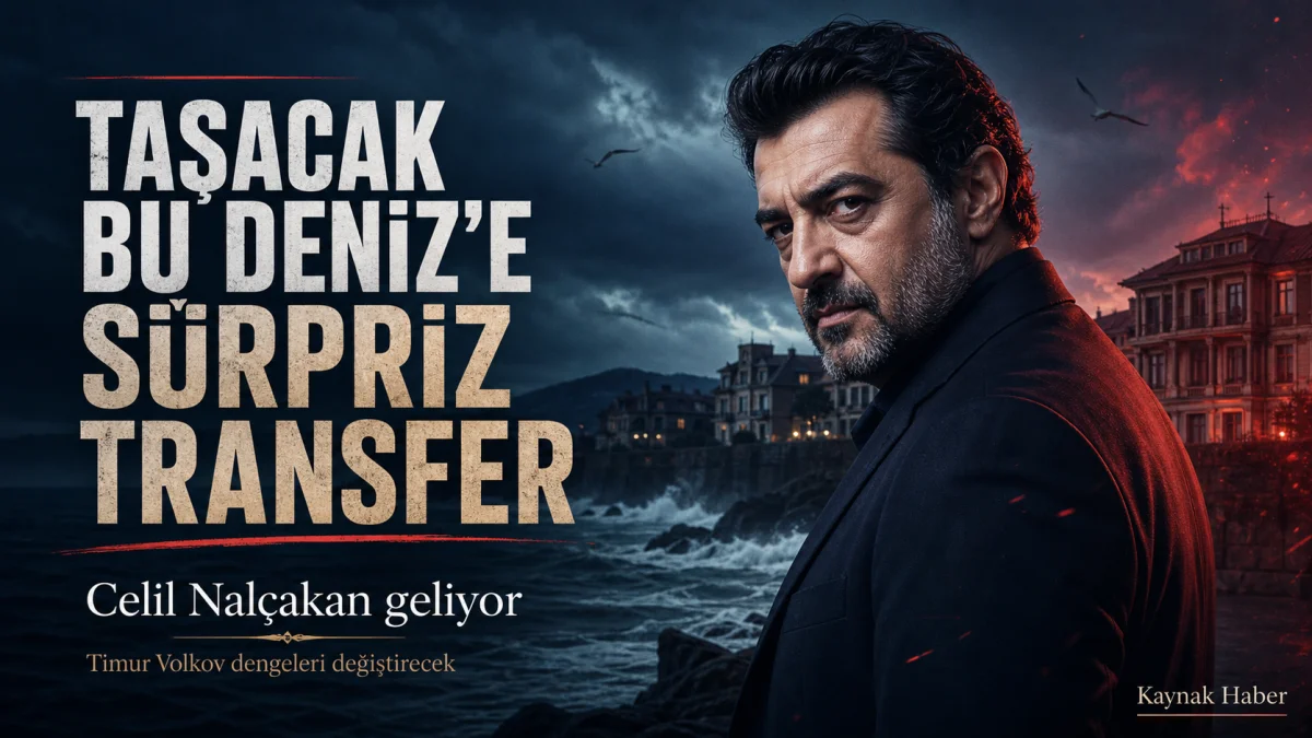 Taşacak Bu Deniz’e Bomba Konuk: Celil Nalçakan Timur Volkov’la Hikâyeye Giriyor