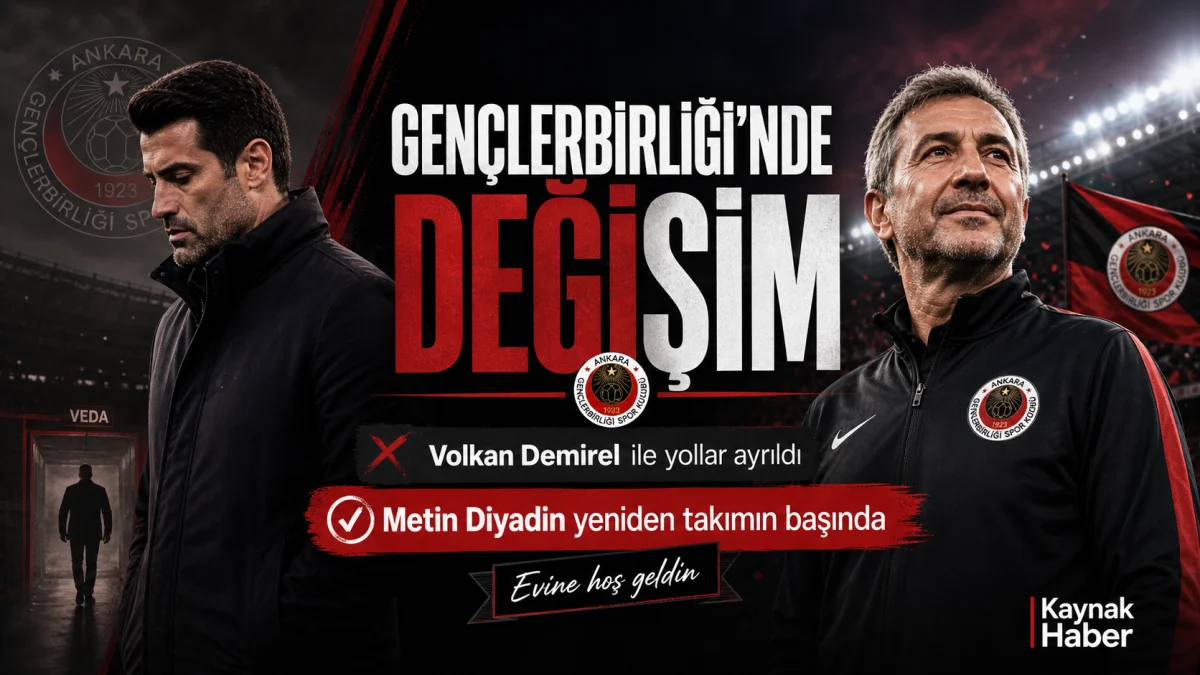 Gençlerbirliği'nde Bir Kere Daha Metin Diyadin Dönemi Başladı